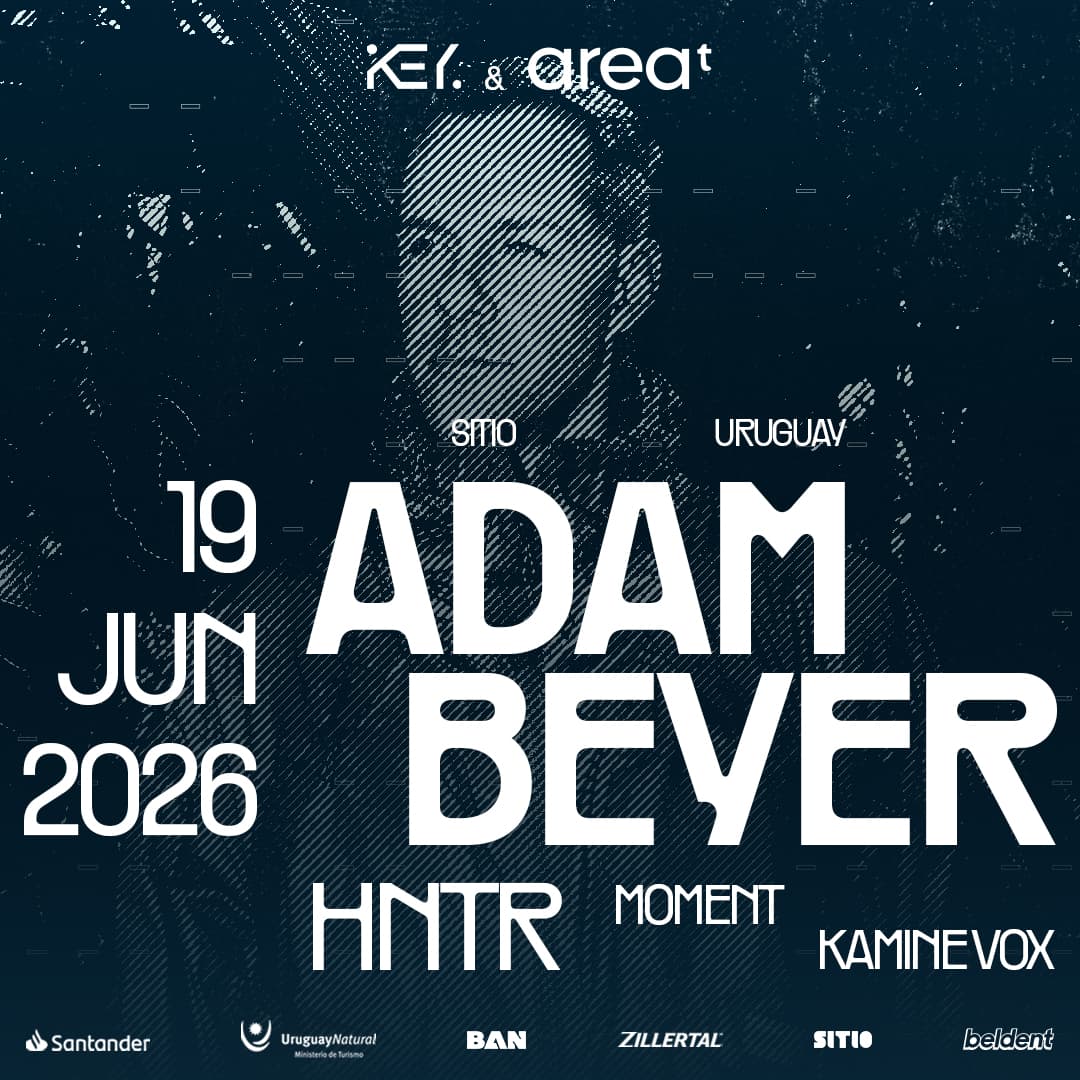 Key & Área T presentan Adam Beyer