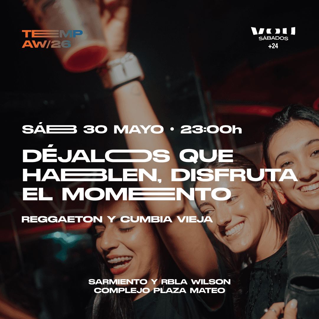 SÁBADO 30 DE MAYO – REGGAETON & CUMBIA VIEJA