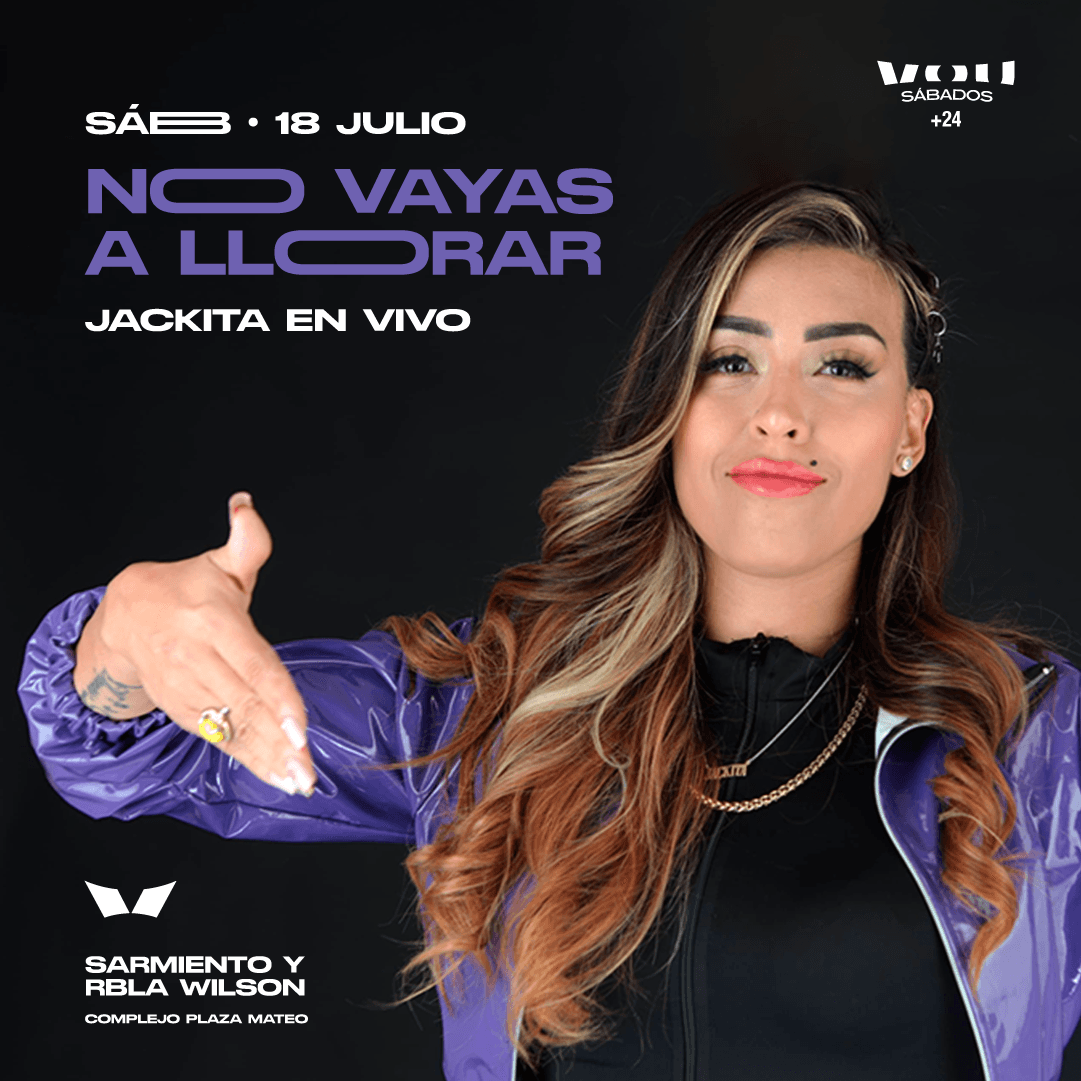 SÁBADO 18 DE JULIO – REGGAETON & CUMBIA VIEJA / JACKITA EN VIVO