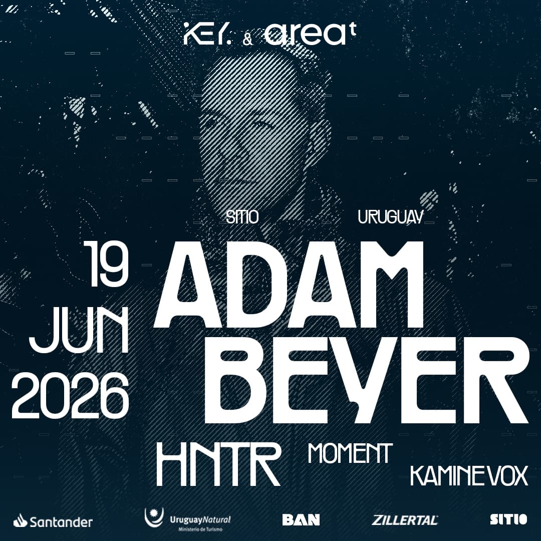 Key & Área T presentan Adam Beyer