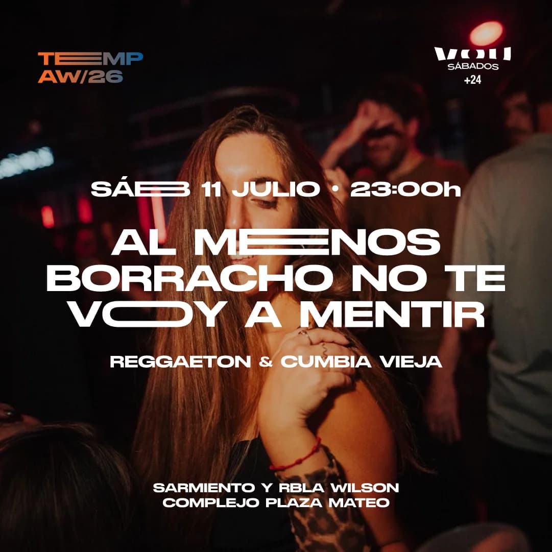 SÁBADO 11 DE JULIO – REGGAETON Y CUMBIA VIEJA