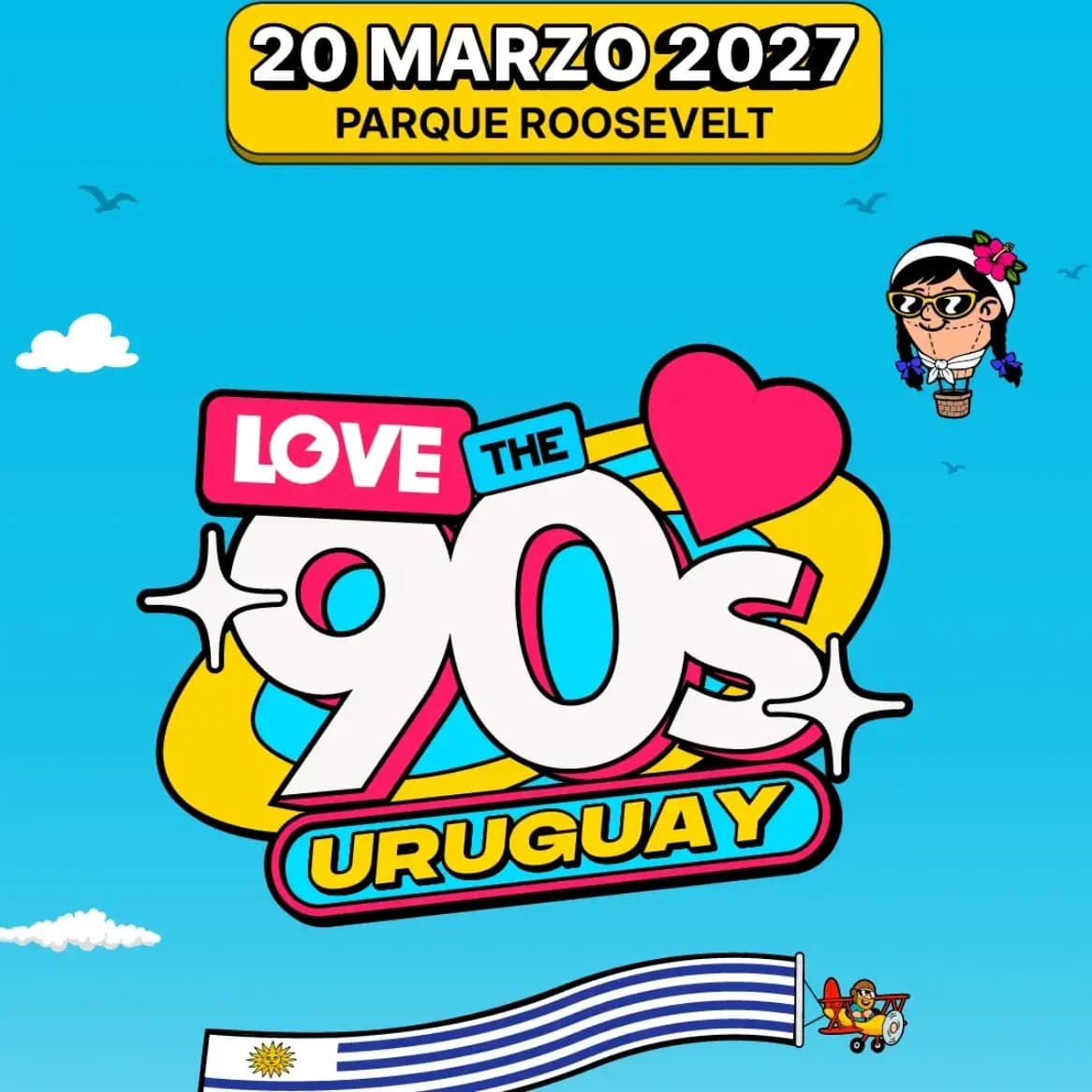 Love the 90s Uruguay