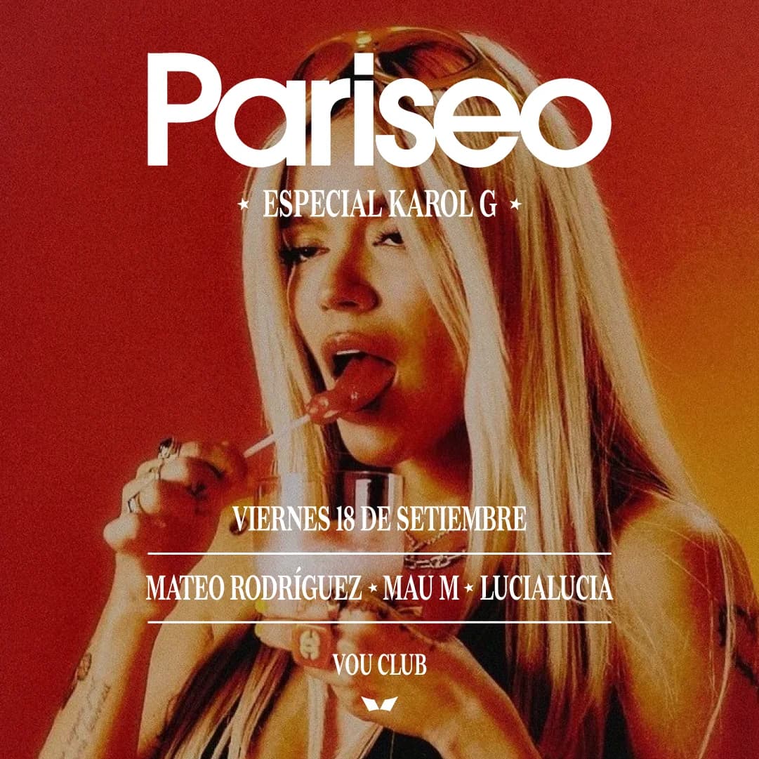 PARISEO LATIN CLUB ESPECIAL KAROL G - VIE 18 SET