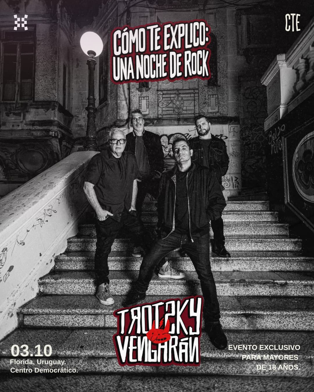 CÓMO TE EXPLICO: UNA NOCHE DE ROCK  (Festival) - TROTSKY VENGARÁN.